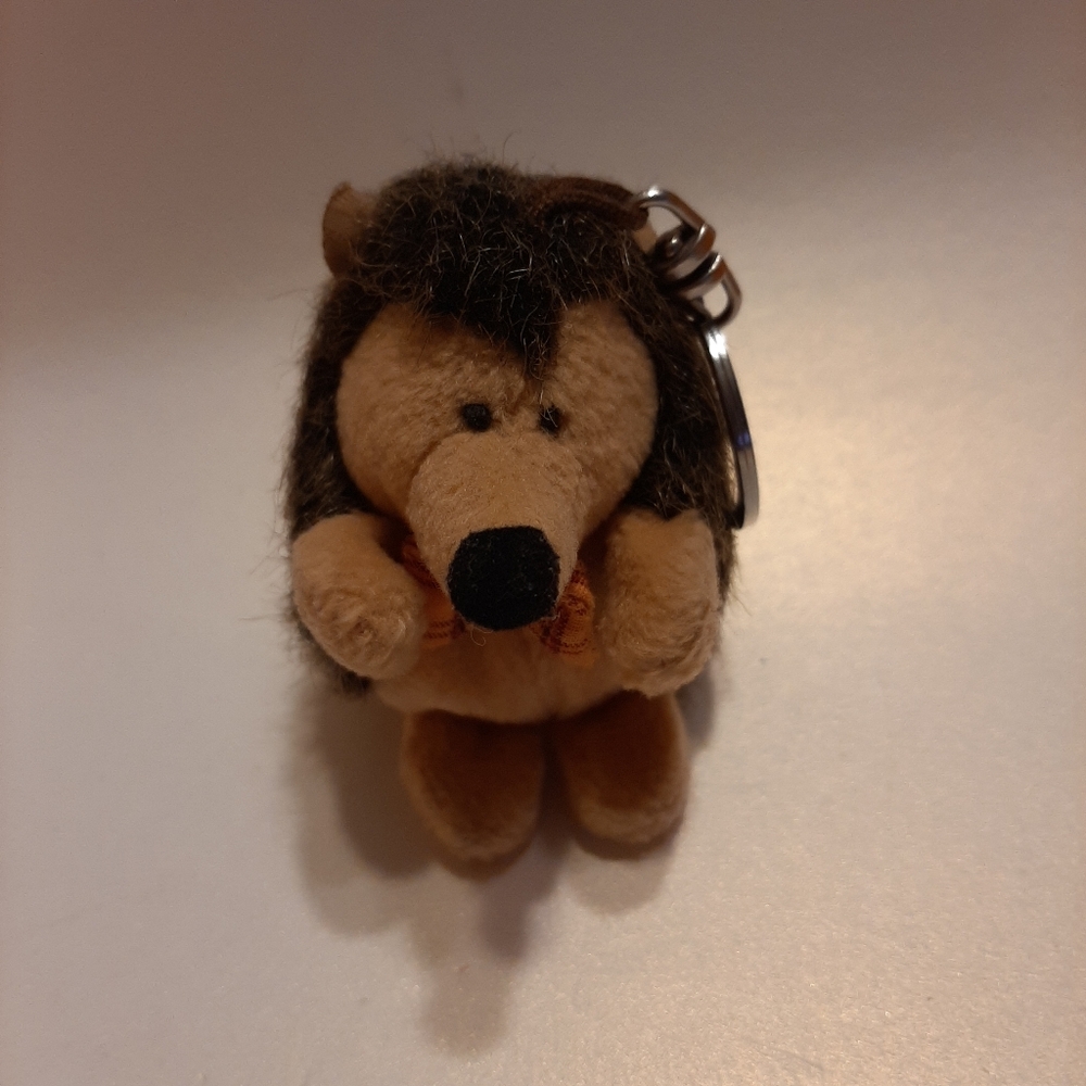 Ensco Nici Hedgehog plush keychain